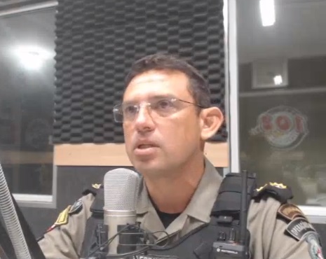 Comandante do 3ºBPM falou a Rádio Itatiunga FM das ações que estão