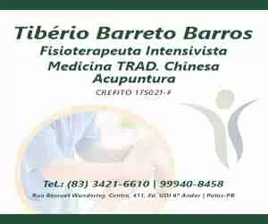 TIBÉRIO BARROS FISIOTERAPEUTA INTENSIVISTA