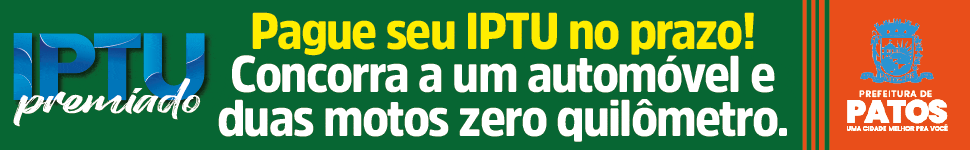 PREFEITURA DE PATOS - IPTU 2025 MAIO
