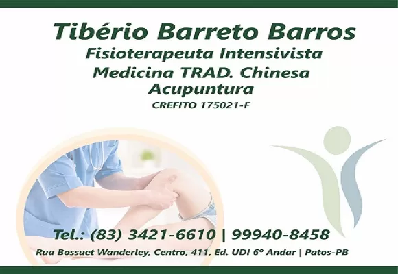 TIBÉRIO BARROS FISIOTERAPEUTA INTENSIVISTA