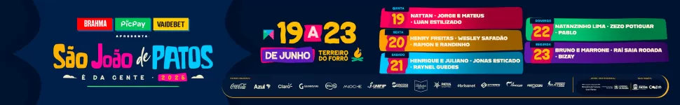 SÃO JOÃO DE PATOS 2025 É DA GENTE 