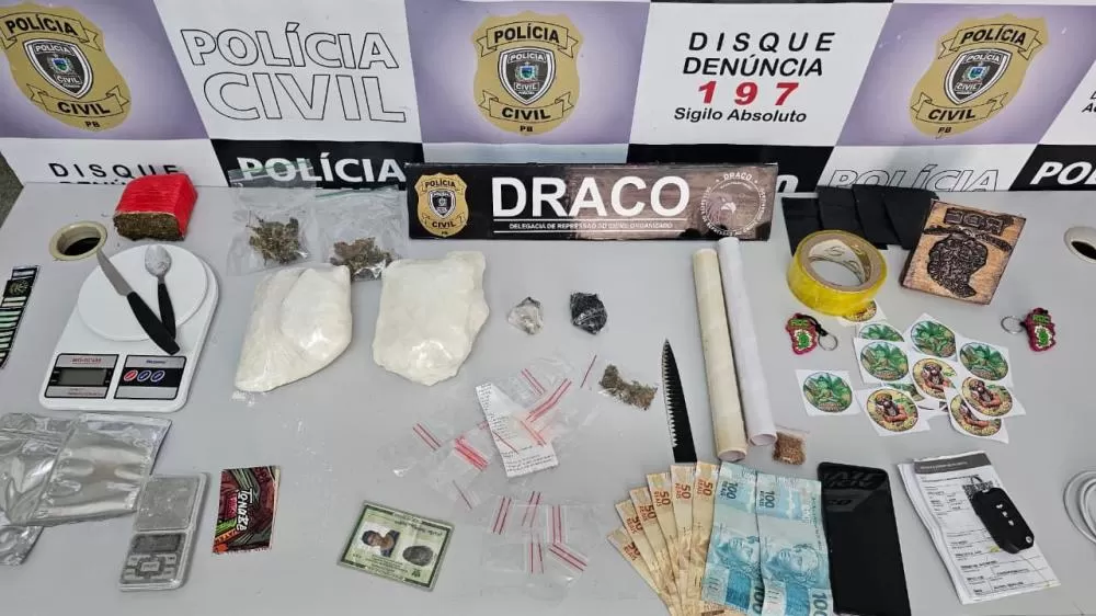 Material apreendido - Foto: Polícia Civil / Divulgação