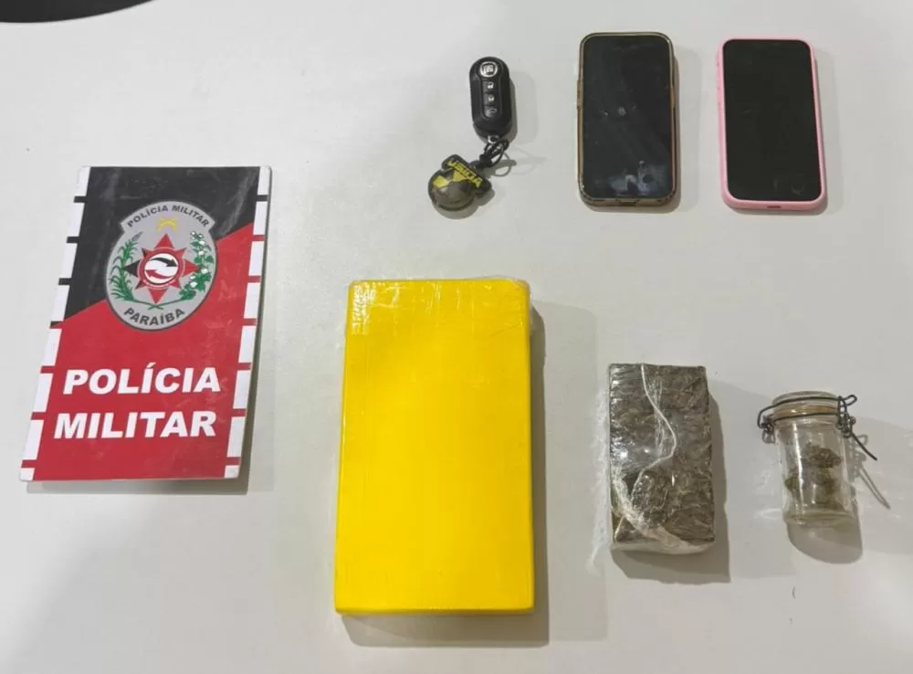 Material apreendido - Foto: 12º BPM / Divulgação Divulgação