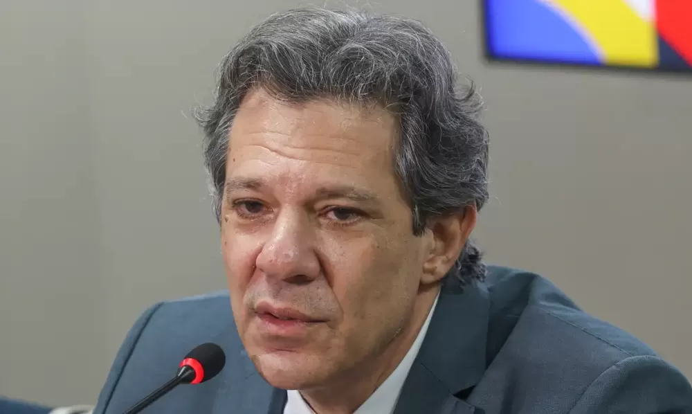 Ministro da Fazenda, Fernando Haddad - Valter Campanato/Agência Brasil