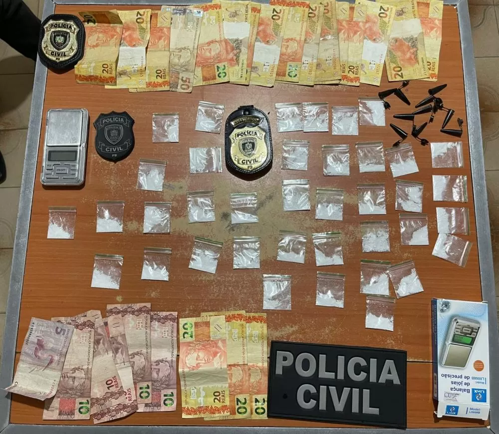 Material apreendido - Foto: Polícia Civil/Divulgação