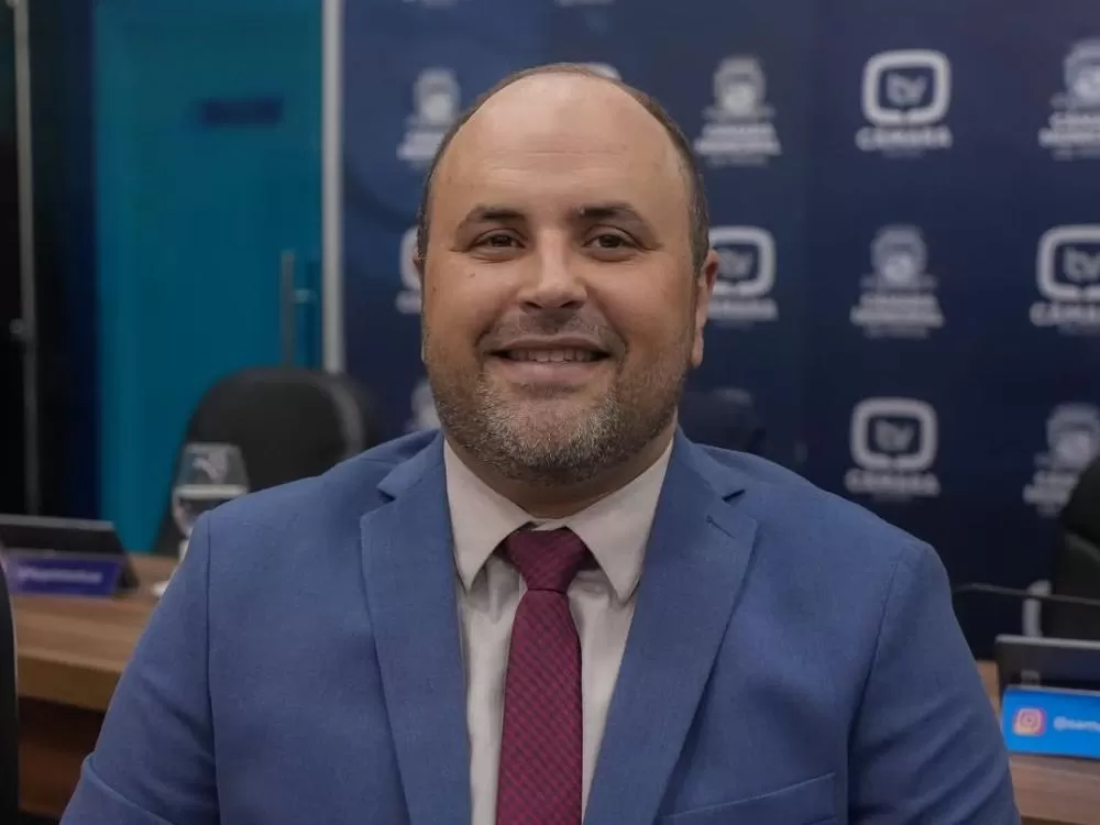 Vereador Heber Tiburtino (PP) - Foto: Câmara de Patos/Reprodução