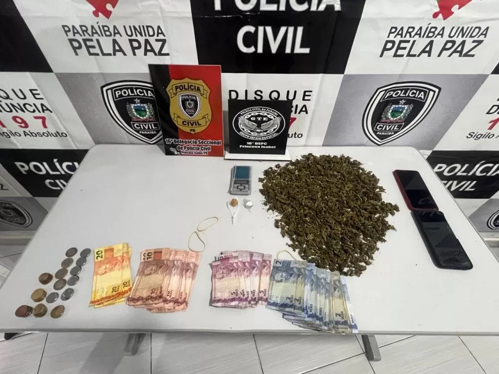 Material apreendido - Foto: Polícia Civil