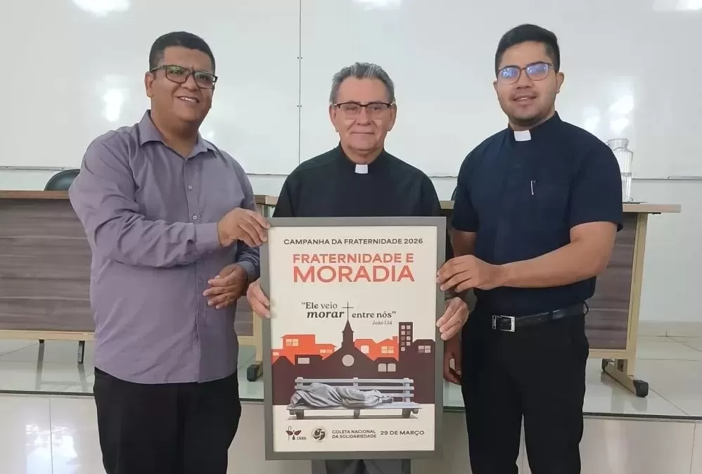 Padres Adalberto, Luiz Gonzaga e José Elielton - Foto: Airton Alves/Patosverdade