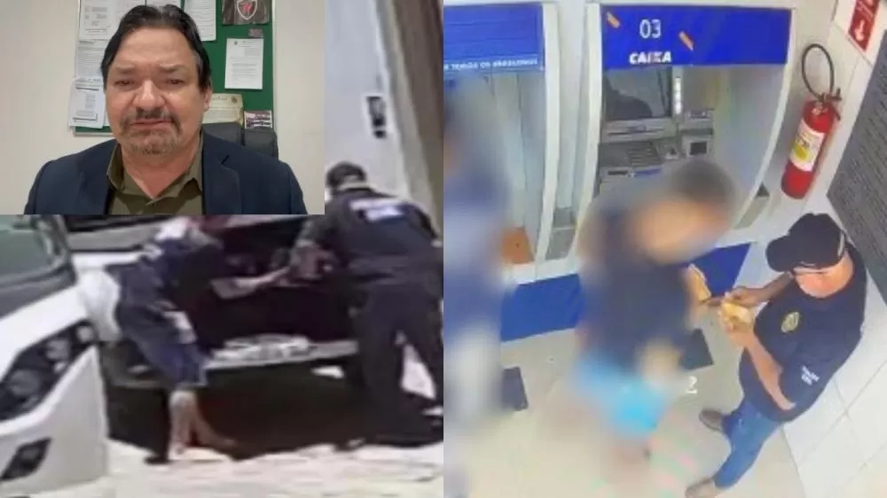 Delegado Gutember Cabral (foto canto superior esquerdo) - Fotos: Reprodução/Montagem Patosverdade