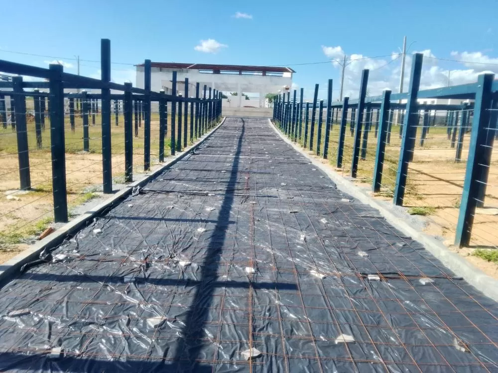 Obras da nova Feira do Gado de Patos - Foto: Secom Prefeitura de Patos