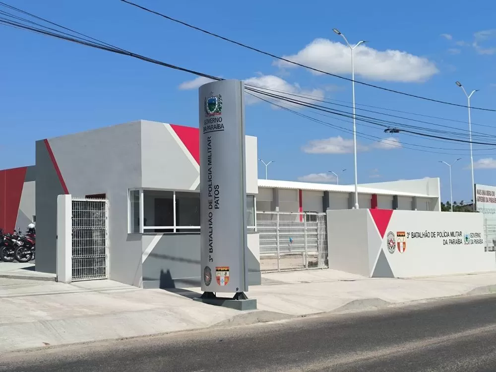 Nova estrutura do 3º BPM de Patos - Foto: Ascom 3º BPM