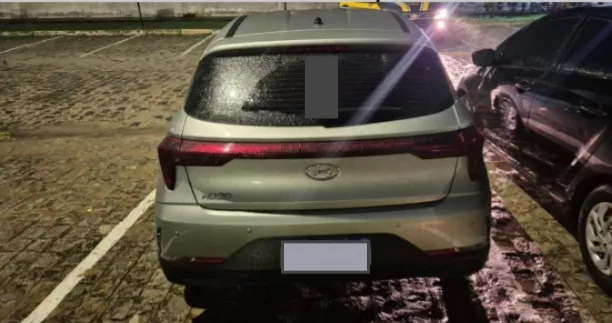 Veículo recuperado - Foto: Ascom PRF