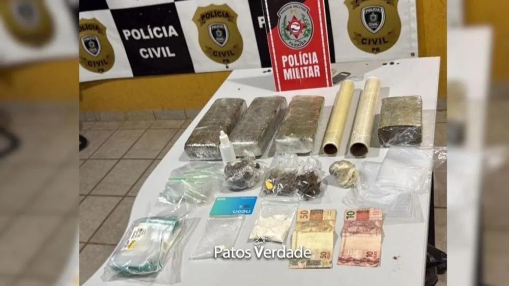 Material apreendido - Foto: 12º BPM / Divulgação
