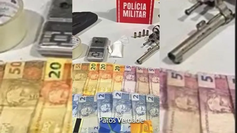 Material apreendido - Foto: Ascom 12º BPM/Divulgação