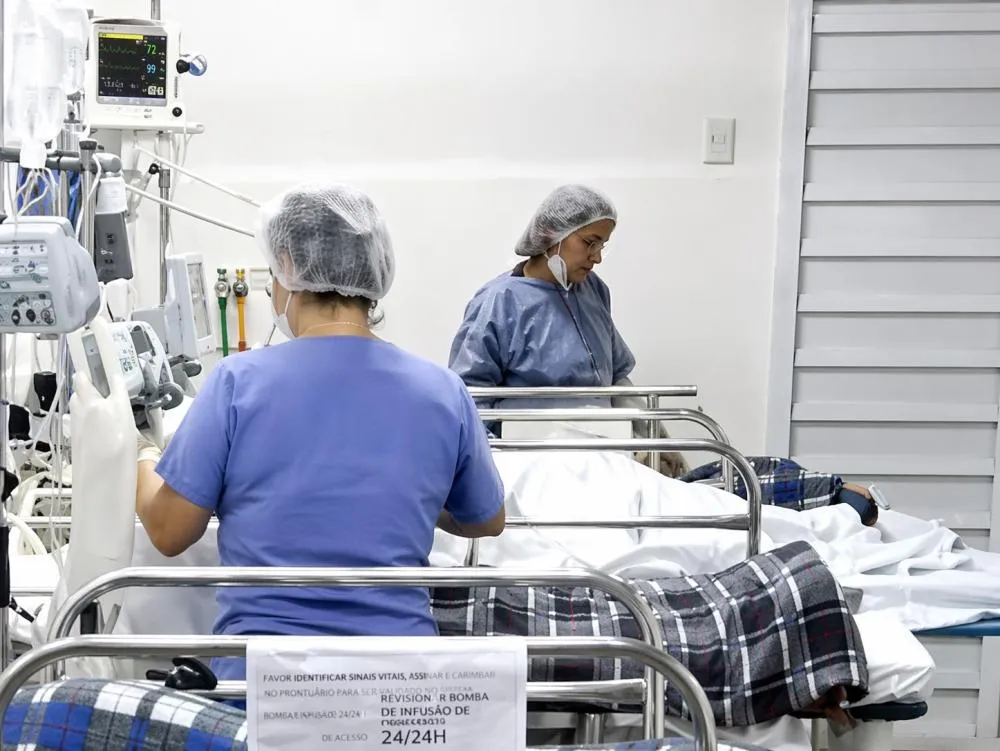 Hospital de Patos registrou 489 atendimentos na urgência entre os dias 17 e 21 de abril - Foto: Assessoria