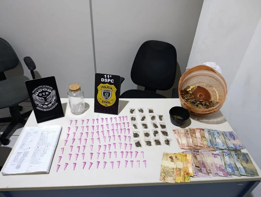 Material apreendido - Foto: Polícia Civil/ Divulgação