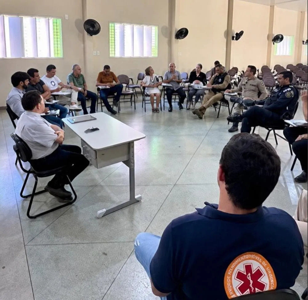 Reunião da organziação da celebração de Pentecostes em Patos - Foto: Reprodução