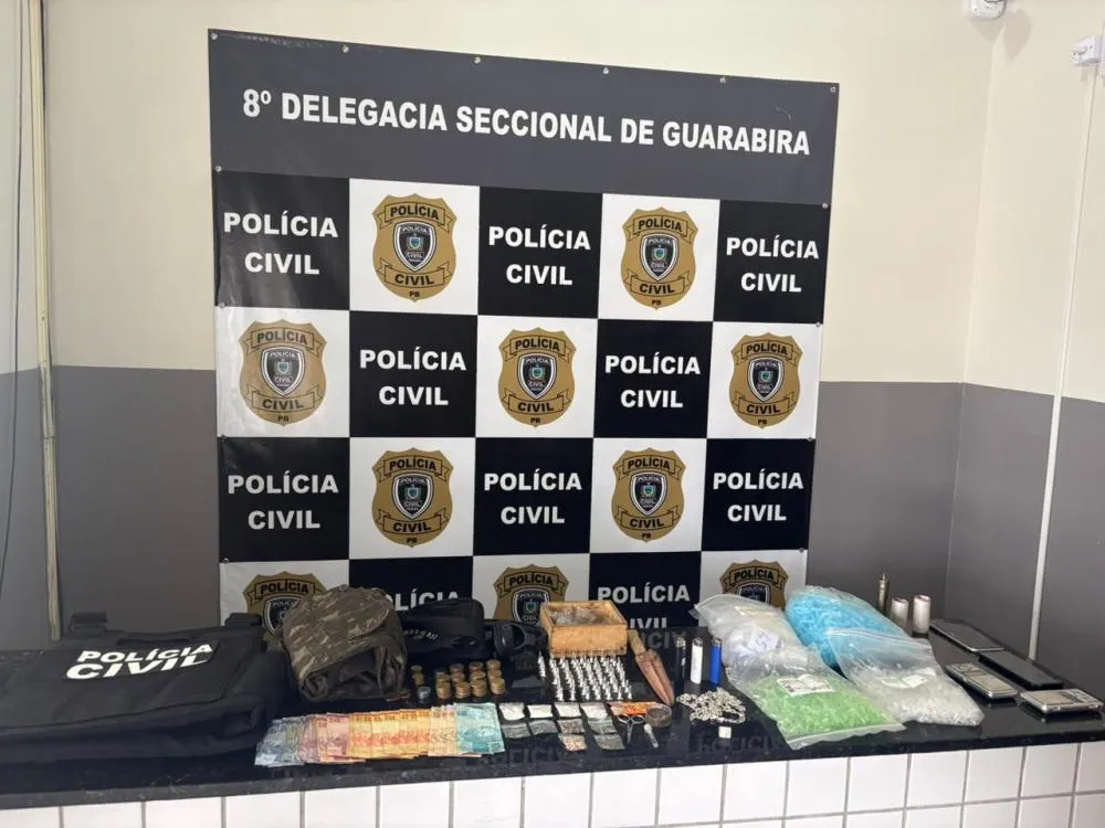  Material apreendido - Foto: Polícia Civil / Divulgação