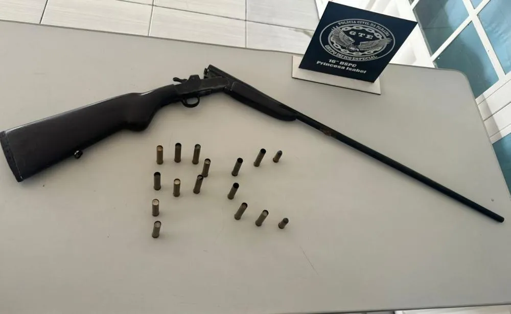 Material apreendido - Foto: 16ª Delegacia Seccional de Polícia Civil – Princesa Isabel