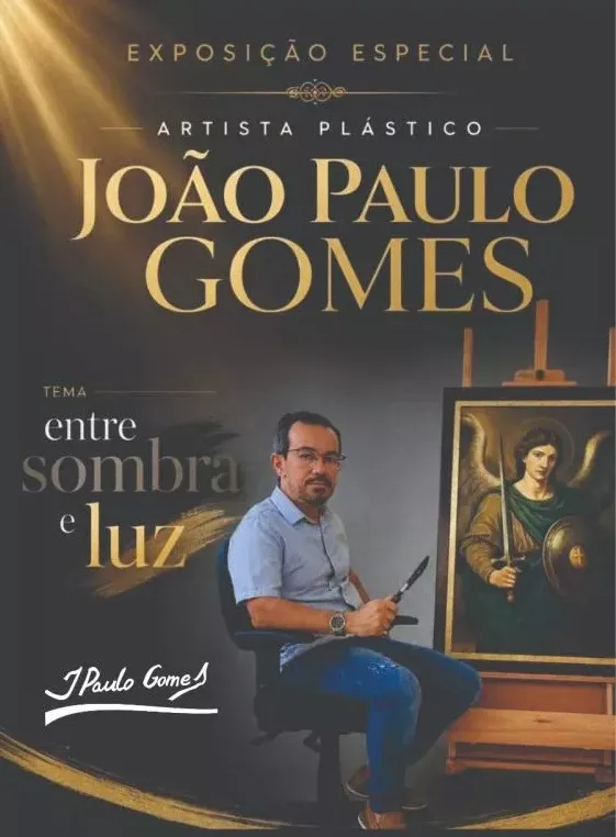 Artista plástico João Paulo Gomes - Foto: Assessoria