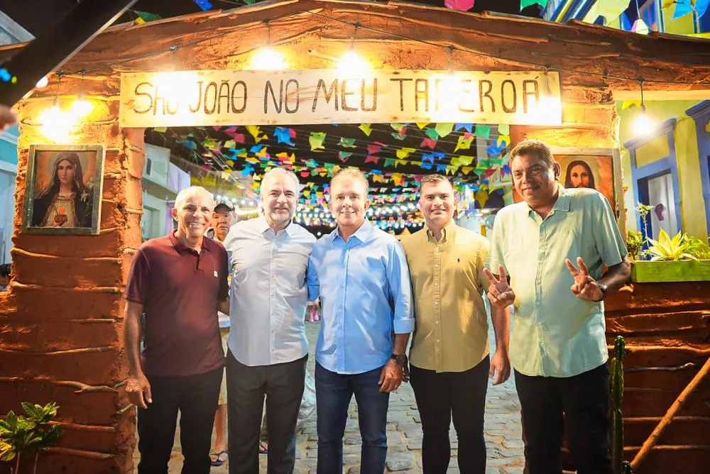 Nabor Wanderley visita festejos juninos no Cariri e destaca impacto da cultura na economia dos municípios