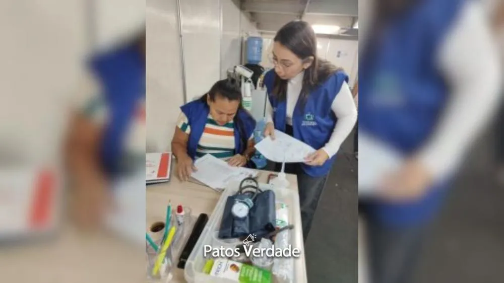 Posto médico do São João de Patos realiza 57 atendimentos