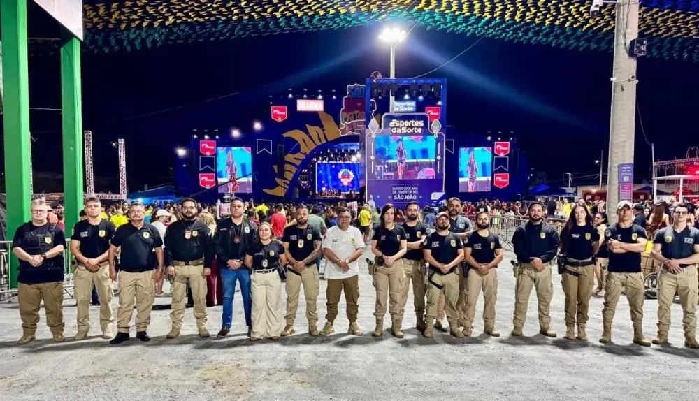 Polícia Civil atuando no São João de Patos - Foto: Polícia Civil da Paraíba 