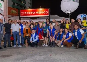 Posto médico funcionou com equipe multidisciplinar do hospital regional de Patos - Foto: Assessoria