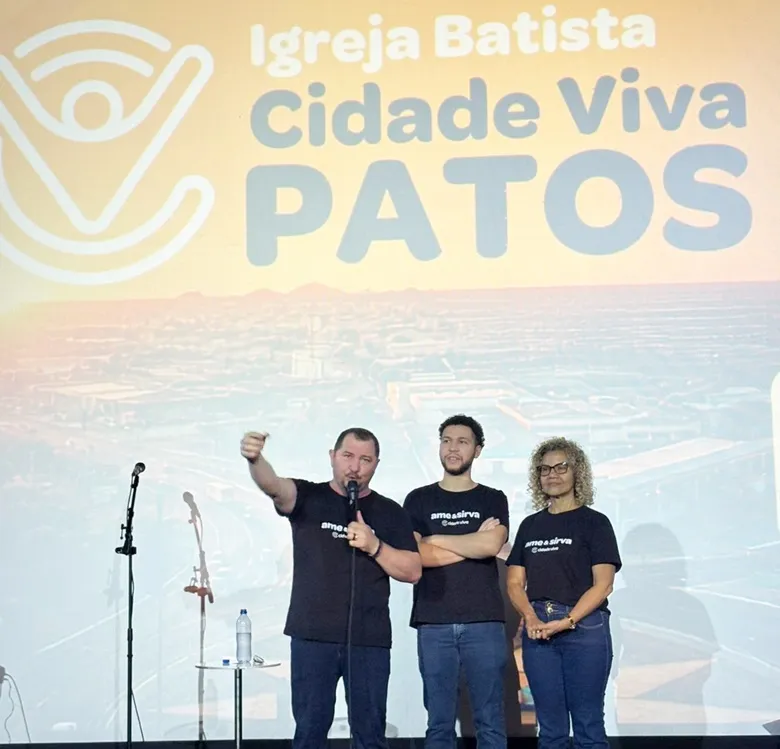Igreja Batista Cidade Viva Patos realiza culto inaugural com templo lotado