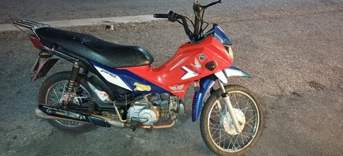 Motocicleta Honda Pop - Foto: Ascom PRF