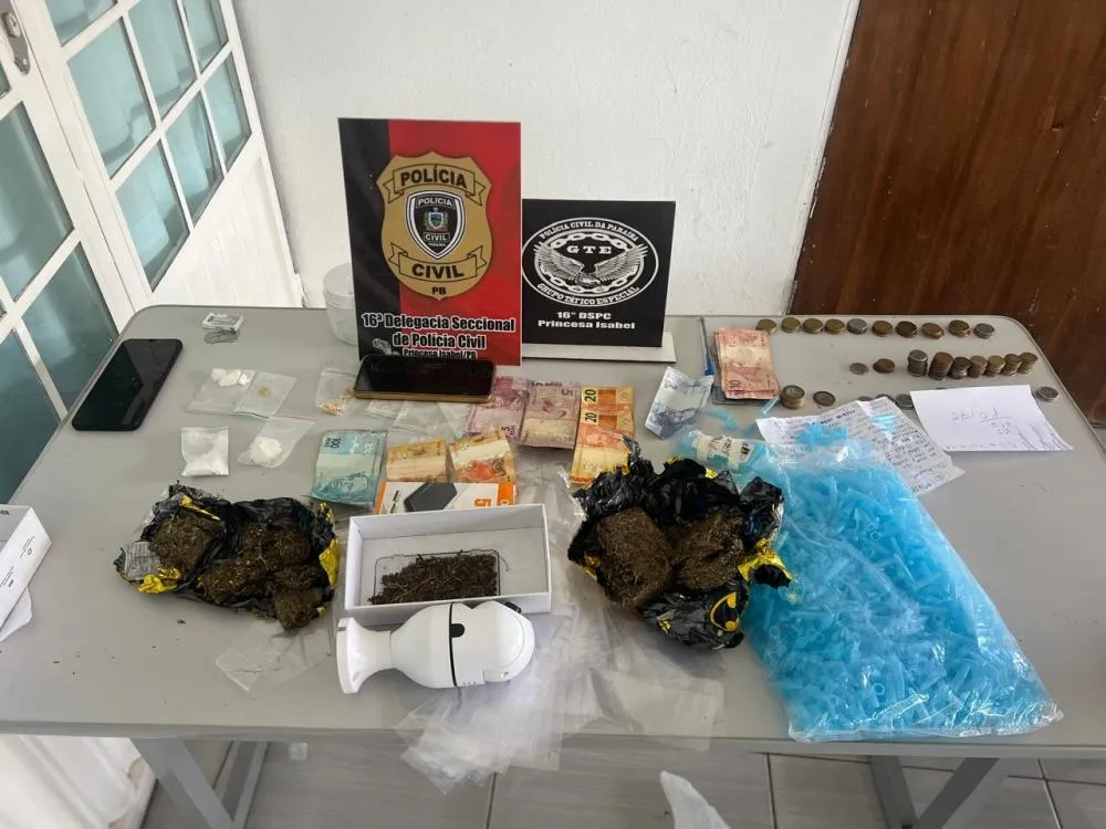 Material apreendido - Foto: Polícia Civil