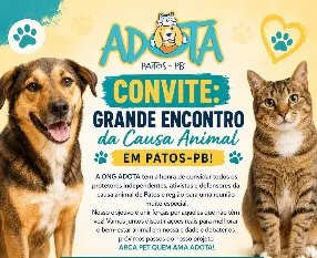 ONG Adota promove encontro para unir protetores e fortalecer ações em defesa dos animais em Patos
