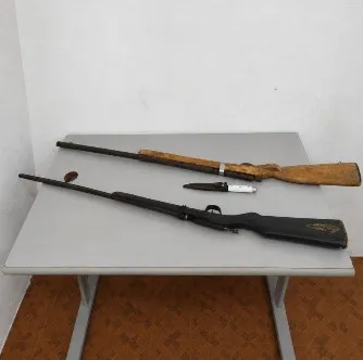 Polícia Militar apreende duas espingardas artesanais após denúncia de ameaça em Condado