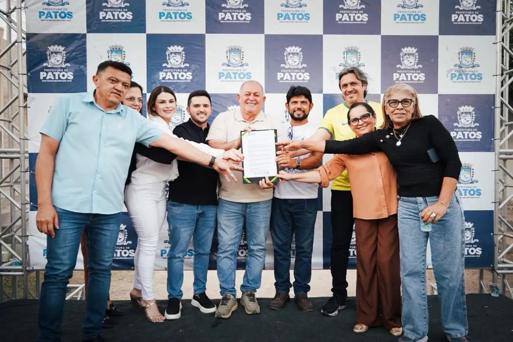 Foto: Secom - Prefeitura de Patos/Divulgação