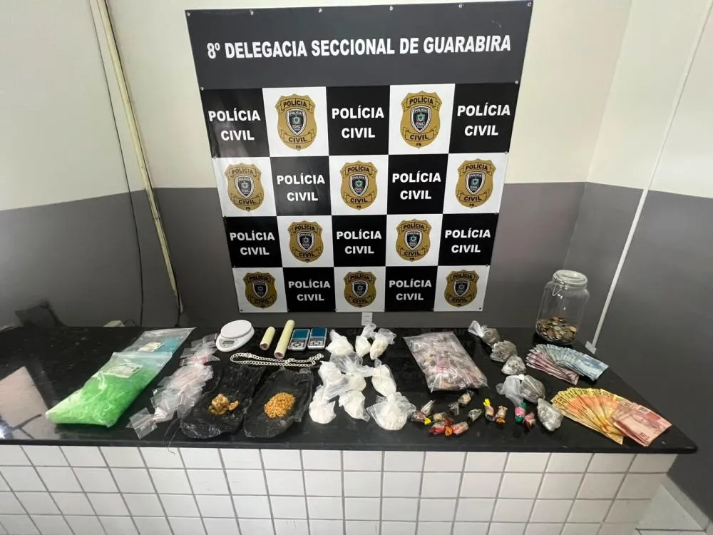 Material apreendido - Foto: Polícia Civil