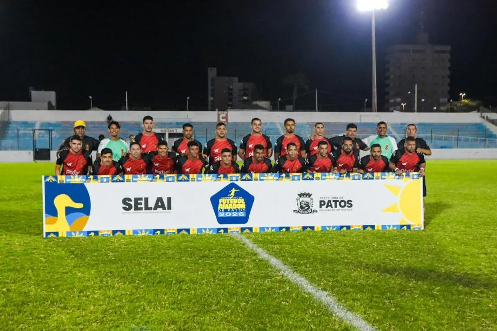 Word FC, campeão do Campeonato Amador de Patos 2026 - Foto: Secom - Prefeitura de Patos