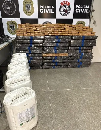 Caminhão com cerca de 400 kg de maconha é interceptado na entrada de Campina Grande