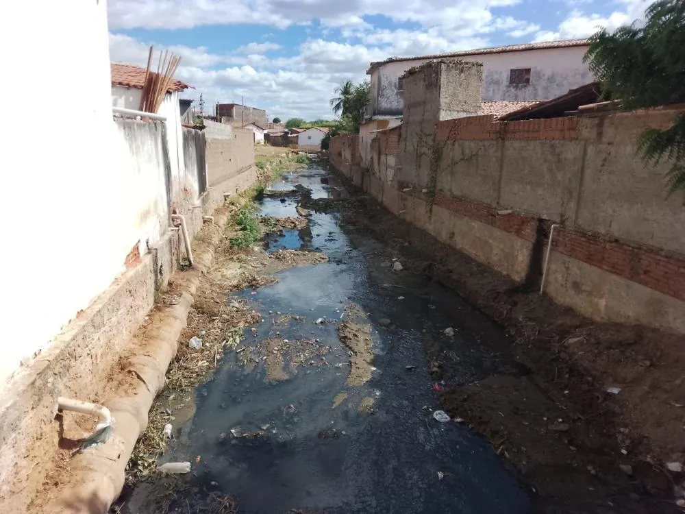 Canal da Palmeira (Foto: Secom - Prefeitura de Patos)