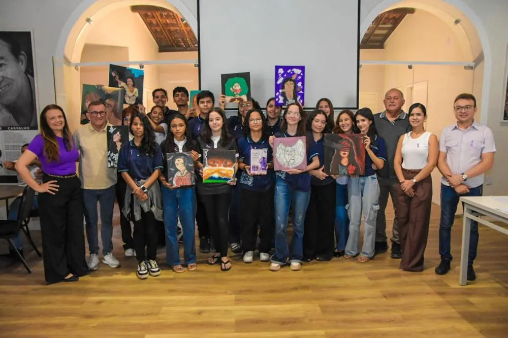 Agosto Lilás: Exposição de artes e antologia poética - Foto: Secom - Prefeitura de Patos