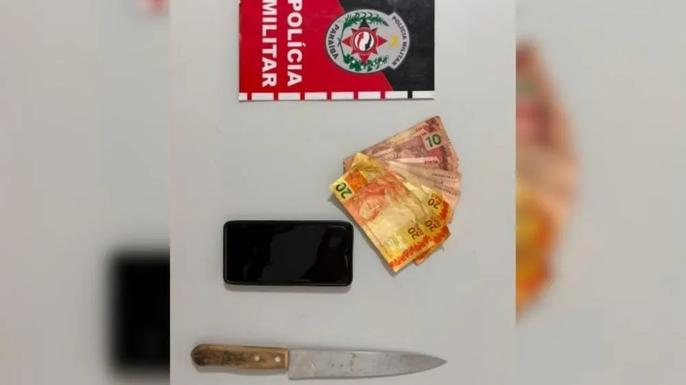 Dupla é detida após roubo de R$ 170 em comércio de Patos