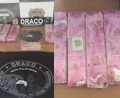 Droga apreendida - Foto: DRACO