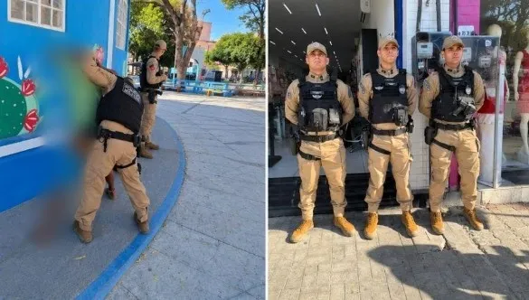 PM reforça policiamento na área comercial de Patos