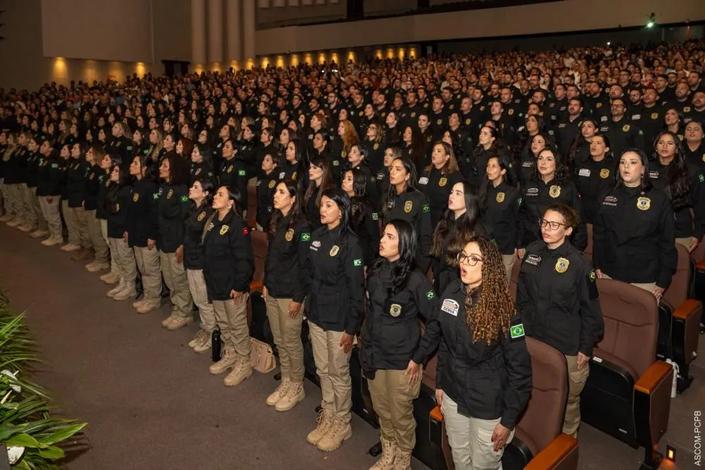 Polícia Civil da Paraíba forma 242 novos policiais em curso realizado em João Pessoa