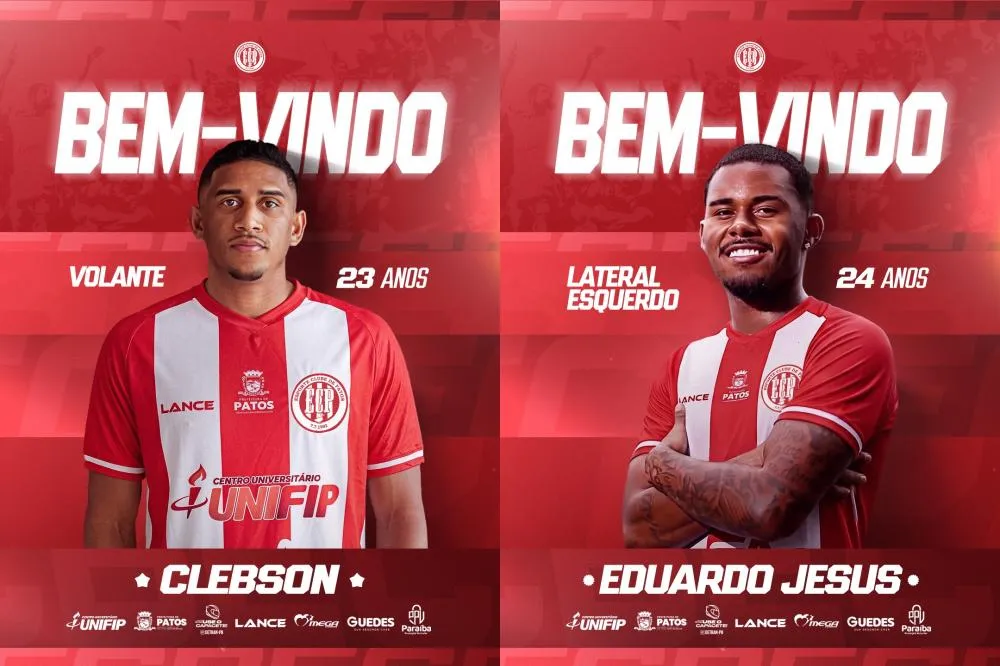 Reforços do Esporte de Patos - Fotos: Assessoria