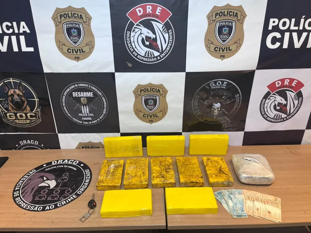 Droga apreendida - Foto: Polícia Civil