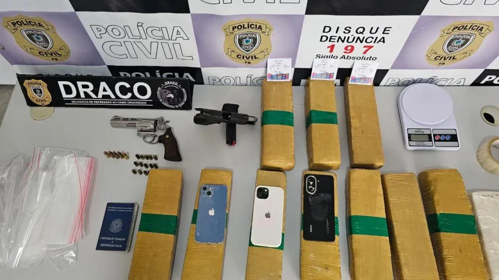 Material apreendido - Foto: Polícia Civil