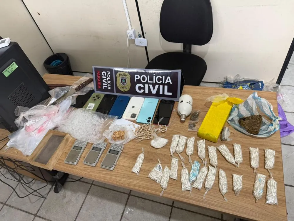 Material apreendido - Foto: Polícia Civil