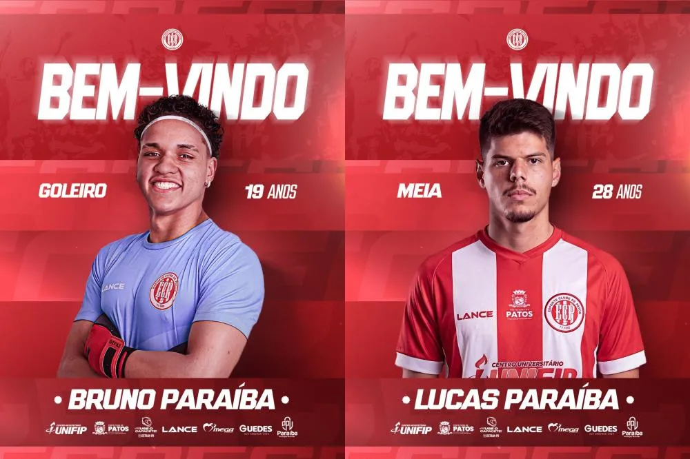 Reforços do Esporte de Patos - Fotos: Assessoria