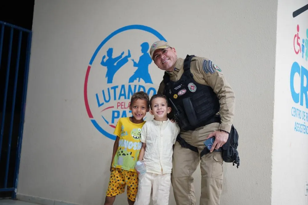 Polícia Militar projeto Lutando Pela Paz - Foto: Ascom 3º BPM