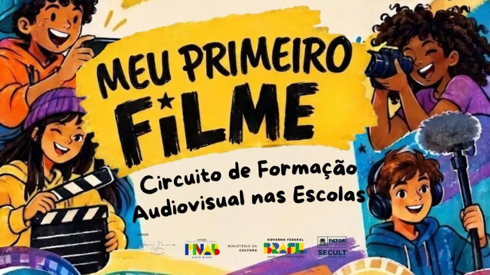 Projeto “Meu Primeiro Filme“ - Arte visual: Deleon Souto